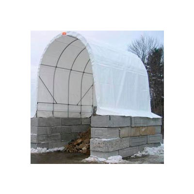 SolarGuard Freestanding Building 14'W x 14'H x 36'L on Wheels White