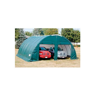 Storage Master Classic Plus Garage - 26'W x 12'H x 28'L Green