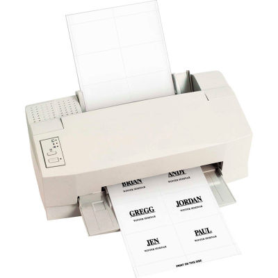 C-Line Products Laser Printer Name Badge Inserts, 6/Sheet, 4 x 3, 60/PK (Set of 5 PK)