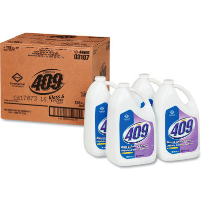 Formula 409 Glass & Surface Cleaner, Gallon Bottle, 4 Bottles - 03107
