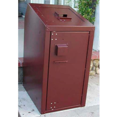 BearSaver Residential 30 Gal. Animal Resistant Waste Receptacle - Green
