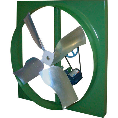 Canarm XBL48T10100 48" Belt Drive Single Phase Wall Fan 1HP 21500 CFM