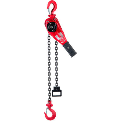 Coffing LSB Ratchet Lever Hoist, 1 Ton, 20 Ft. Lift