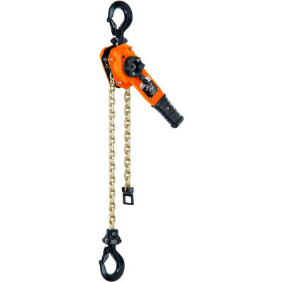 CM Series 653 Ratchet Lever Hoist, 1-1/2T Capacity, 10' Lift