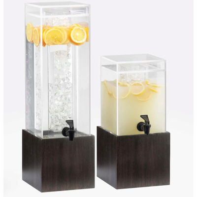 Cal-Mil 1527-3-96 Midnight Acrylic Beverage Dispenser 3 Gallon 8-1/8"W x 9-3/4"D x 25-3/4"H