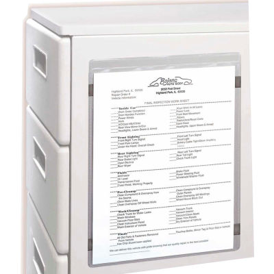 C-Line Products Magnetic Shop Ticket Holder, 8 1/2 x 11, 15/BX