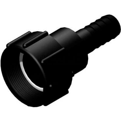 2" Female NPT Pipe Thread x 1" Hose Barb