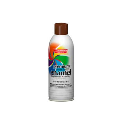 Champion Sprayon® Gloss Rich Brown Enamel 6 Cans/Case- 419-0931