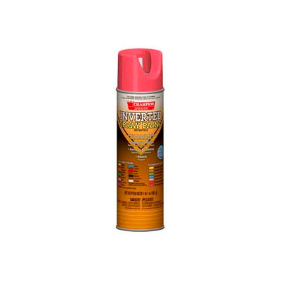 Champion Sprayon® Fluorescent Red Orange Inverted Paint 12 Cans/Case - 419-4802
