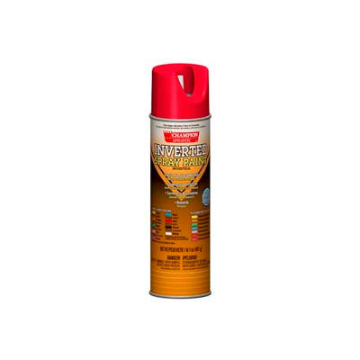Champion Sprayon® APWA Red Inverted Paint 12 Cans/Case - 419-4857