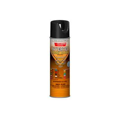 Champion Sprayon® APWA Black Inverted Paint 12 Cans/Case- 419-4858