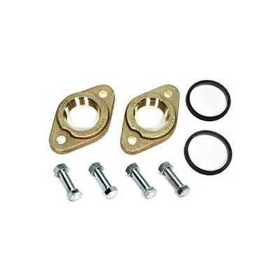 Grundfos Super Brute Flange Set 1-1/2", Bronze, For UPS40, UP43 & UPS43 Pumps