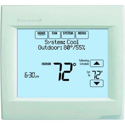 VisionPRO® 8000 Thermostat With Redlink™ 3H/2C Heat Pump or 2H/2C Conventional, White