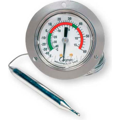 Cooper-Atkins® Vapor Tension Panel Thermometer, 6142-20-3 - Min Qty 4