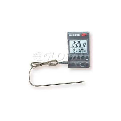 Cooper-Atkins® Cooking Thermometer/Timer, DTT361-01, With Alarm And Clock - Min Qty 5