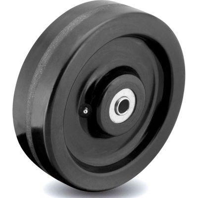 Colson® 2 Series Wheel 7.00008.379 WS - 8 x 3 Phenolic 3/4 Straight Roller Bearing - Black