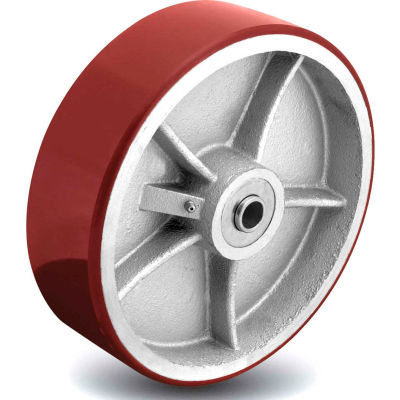 Colson® 2 Series Wheel 7.00010.979.7 WS - 10 x 3 Polyurethane/Cast Iron 3/4 Roller Bearing