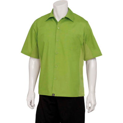 Chef Works® Universal Shirt, Lime, XS - CSMVLIMXS