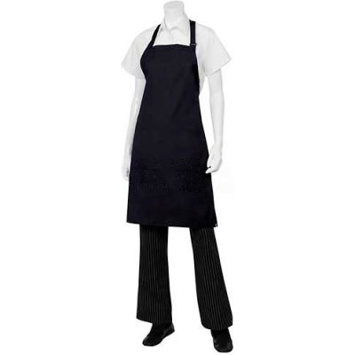 Chef Works® F8NAV0, Butcher Aprons, Navy, 34"x24"