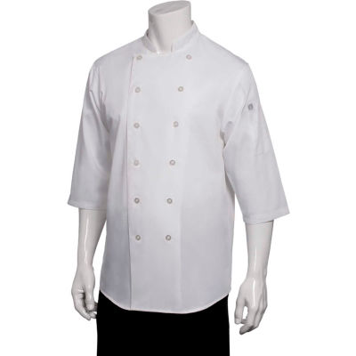 Chef Works® Chef Shirt, White, XS - S100WHTXS