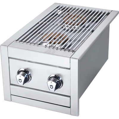 Crown Verity Stainless Steel Side Burner For BI Models LP - SB-BI