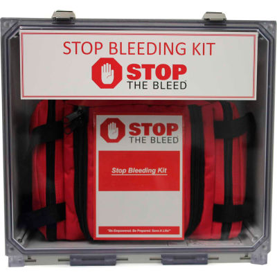Celox BioLogistex 5MPSBK2 Multi-Person Bleeding Kits, 5 Kits, Hemostatic Gauze