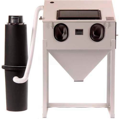 Cyclone 3624 Top & Side Open Blast System w/ Dust Collector