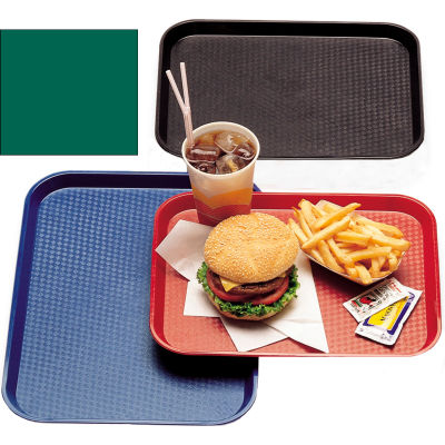 Cambro 1014FF119 - Tray Fast Food 10" x 14", Sherwood Green - Pkg Qty 24