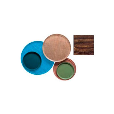 Cambro 1200308 - Camtray 12" Round, Burma Teak - Pkg Qty 12