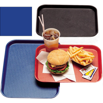 Cambro 1216FF186 - Tray Fast Food 12" x 16", Navy Blue - Pkg Qty 24