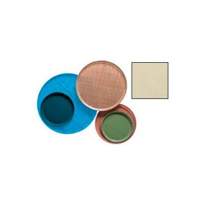 Cambro 1400537 - Camtray 14" Round, Cameo Yellow - Pkg Qty 12