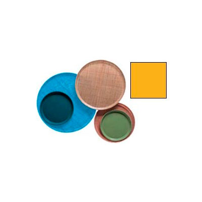 Cambro 1600504 - Camtray 16" Round, Mustard - Pkg Qty 12