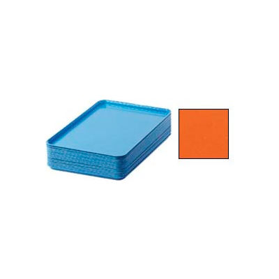 Cambro 1826220 - Camtray 18" x 26" Rectangular, Citrus Orange - Pkg Qty 6
