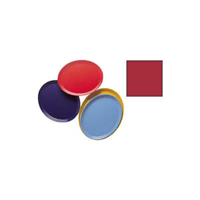 Cambro 2500221 - Camtray 19" x 24" Oval, Ever Red - Pkg Qty 6