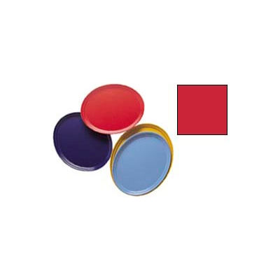 Cambro 2500521 - Camtray 19" x 24" Oval, Cambro Red - Pkg Qty 6