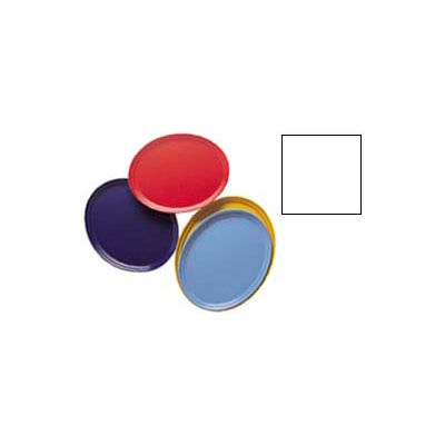 Cambro 2700148 - Camtray 22 x 26 Oval, White - Pkg Qty 6