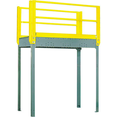 Equipto 977S08 Catwalk, 96" High Unit, Walkway 96" x 48"