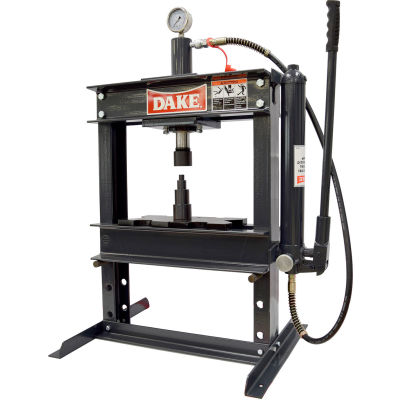 Dake 972200 B-10 Bench 10-ton Manual H-frame Press
