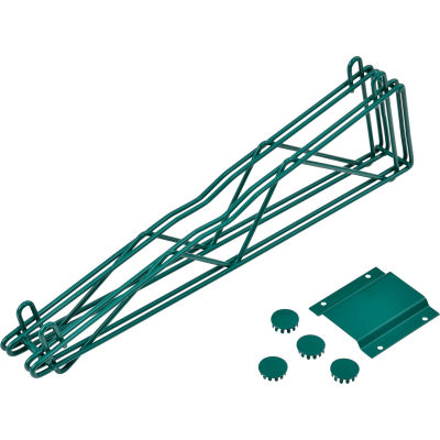 Nexel® Poly-Green® 21" Double Arm Fixed Wall Bracket