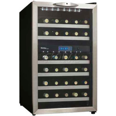 Danby DWC114BLSDD - Wine Cooler, 38 Bottle Capacity