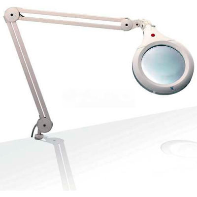 Daylight™ 7" White Ultra Slim Magnifying Lamp