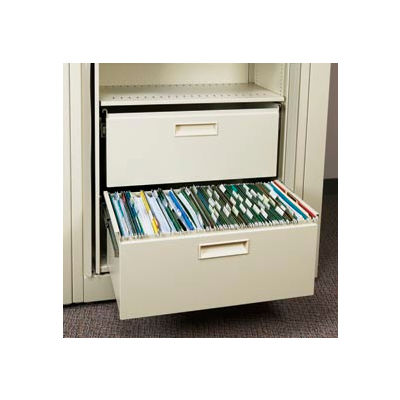File Cabinets Rotary Rotary File Cabinet Components Letter File Storage Drawer Bone White B250283 Globalindustrial Com