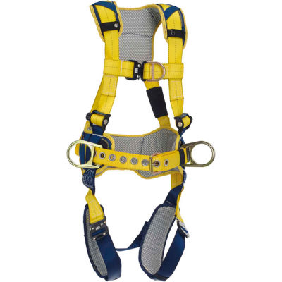 DBI-SALA® Delta™ Comfort Construction Style Position/Climbing Harness, Quick Connect, XL