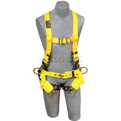 DBI-Sala™ Tower Climbing Harness 1107776, W/Back D-Ring, Tongue Buckle Legs, Small