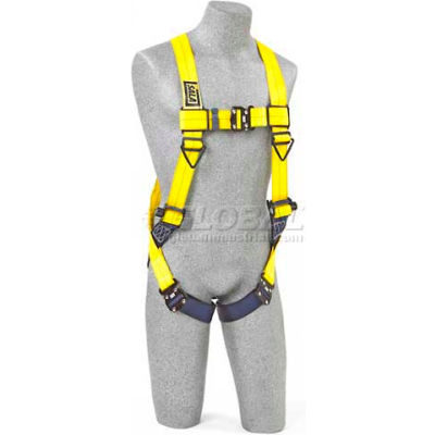 3M DBI-SALA® Delta Vest Harness 1110601, Back D-Ring, Quick Connect Buckles, XL
