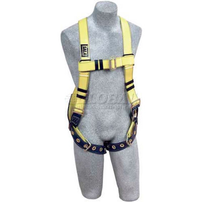 3M DBI-SALA® Delta Resist Web Vest Harness 1110994, Back D-Ring, Tongue Buckle, XL