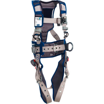 3M DBI-SALA® ExoFit STRATA Construction Harness, Back/Side D-Ring, L, 1112567