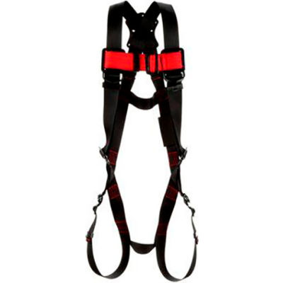 3M Protecta®Vest Style Harness 1161572,,Back D-Ring, Pass-Thru Legs, X-Large