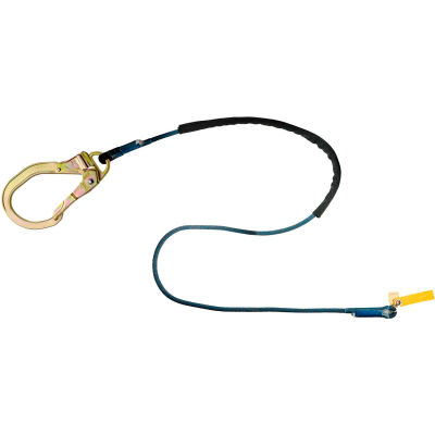 3M DBI-SALA® 1234096 Trigger X Replacement Tie-Back Rope Lanyard, 8'L, Single Mode