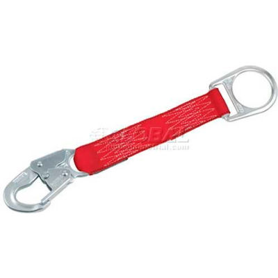 3M PROTECTA® D-Ring Extension 1385000 D-Ring At One End Snap Kook At Other x 18"L